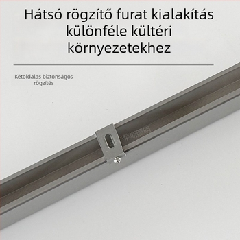 LED Lineáris Fény Kültéri Vízálló Kontúr Világítás Külső Falakhoz