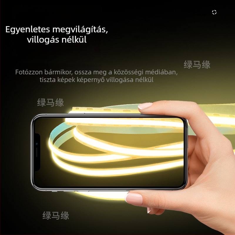 Öntapadós LED-szalag mozgásérzékelővel szekrényekhez, borospultokhoz és vitrinekhez – ultra vékony, keskeny profil