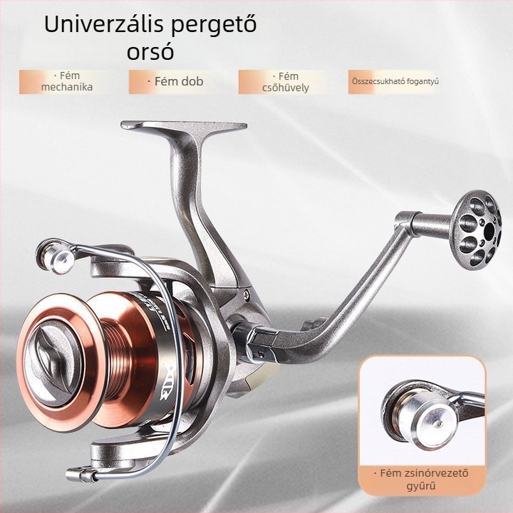 Camano teljes fémből készült spinningorsó tengeri horgászathoz – sima hosszú dobás