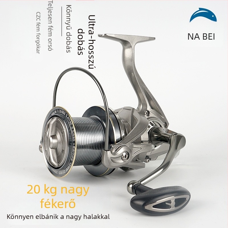 Nabei NGK hosszú távú spinningorsó, teljesen fémből készült, micro spool, tengeri horgászat