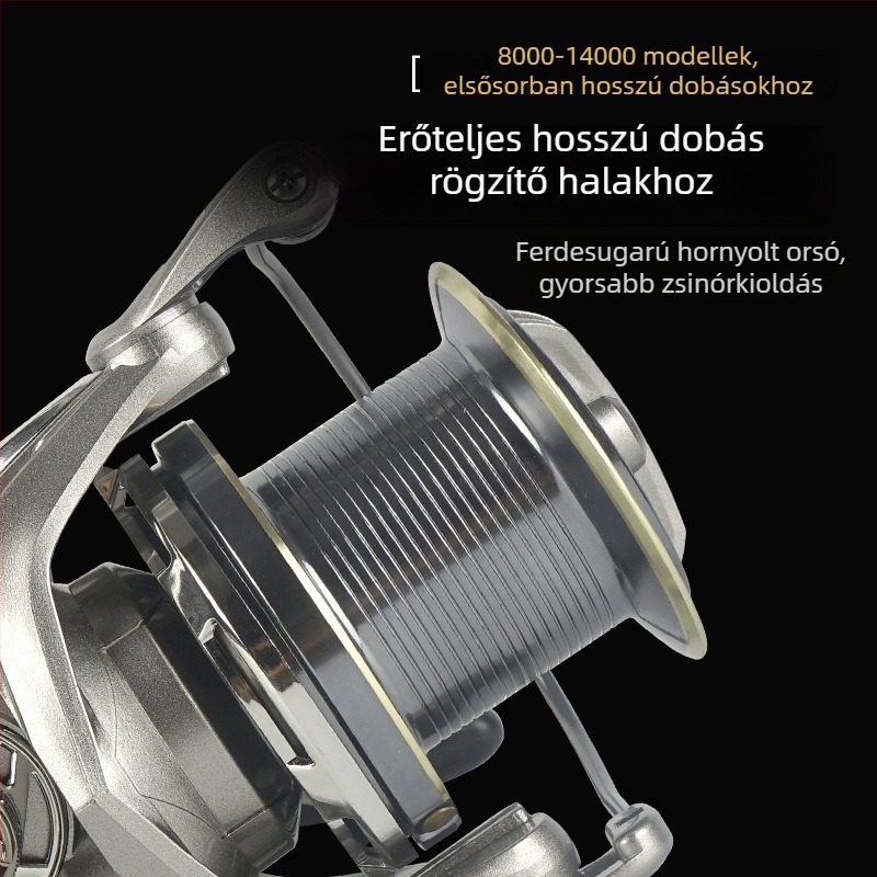 Nabei NGK hosszú távú spinningorsó, teljesen fémből készült, micro spool, tengeri horgászat