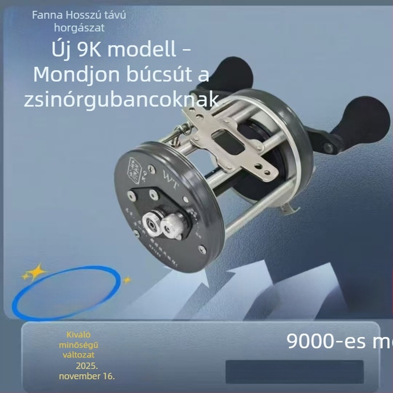 Fanna könnyű karbon szálas orsó, modell 9000, 2026