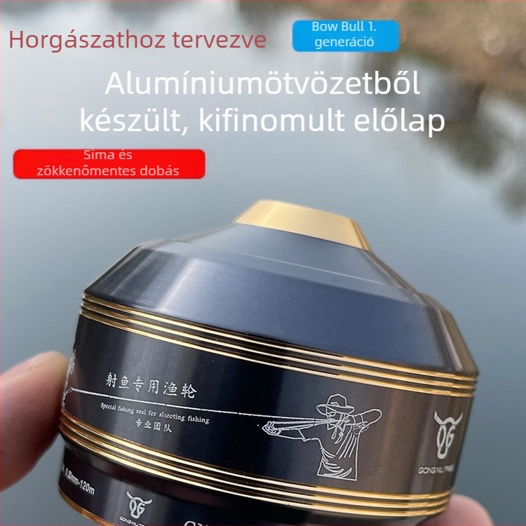 Fém horgászorsó készlet Mr. Eagle — sima zsinór, akadások nélkül