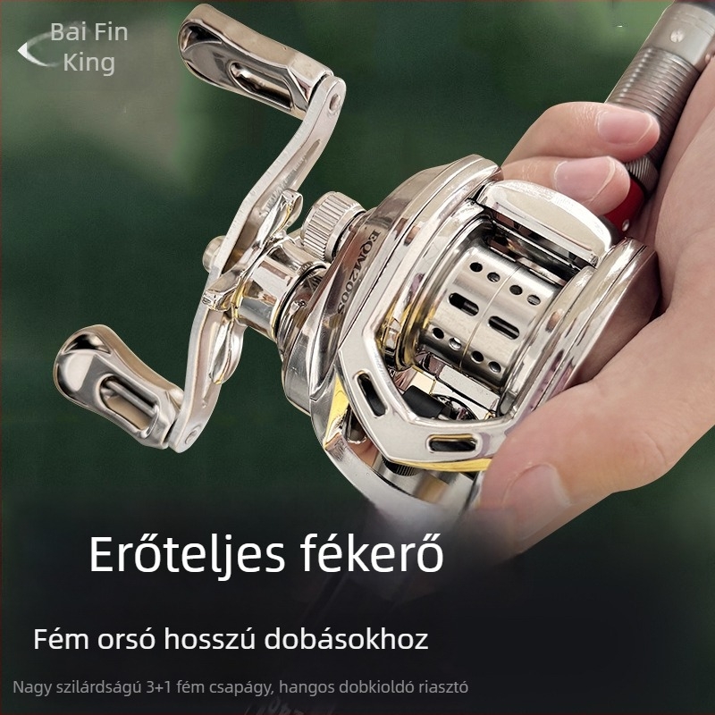 Teljesen fém spinning orsó, ultrakönnyű, hosszú dobásokhoz tengeri horgászathoz