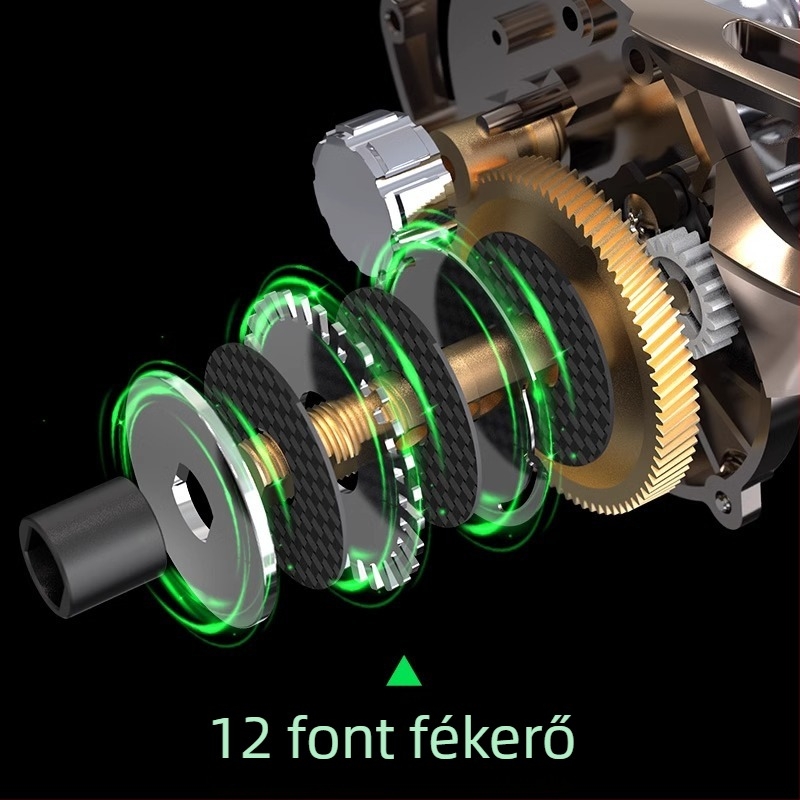 Teljesen fém spinning orsó, ultrakönnyű, hosszú dobásokhoz tengeri horgászathoz
