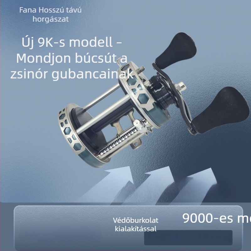 Fanna látható dobos horgászorsó 8000900011000130008K9K11K13K