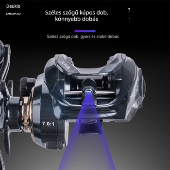 DC PLUS Mikró Vízcsepp Orsó Horgászathoz Két Fékkel
