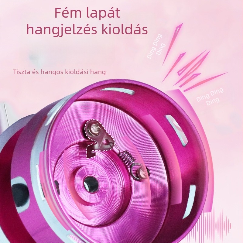 Qicheng Macaron spinningorsó hosszú dobásokhoz, sokoldalú, fém zsinórorsó