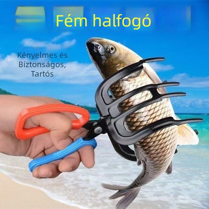 Fém horgászcsipesz – többfunkciós fogó