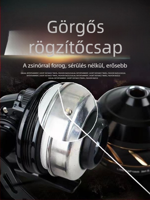 Fém spinning orsó Black Shark 30 és Black Wind 30 horgászathoz