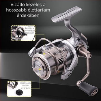 baitlure Szénszálas testű pergető orsó, sekély dob, könnyű mikrocsalikhoz és hosszú dobásokhoz