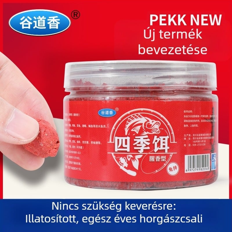 Négy évszak – készre használható nedves csalival nagy halak és ponty számára