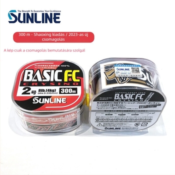 Sunline BASIC FC 300 m szénszálas horgász zsinór sziklához