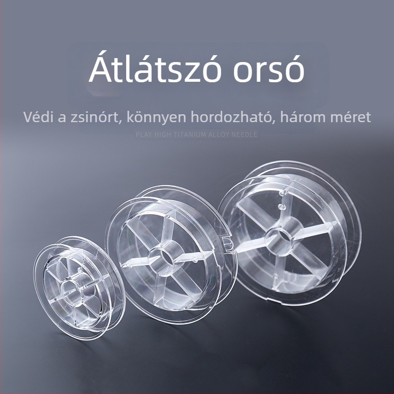 Horgász damil orsó műanyag tengellyel, I-formájú bóbina, üres bóbina, szalag tengely STO
