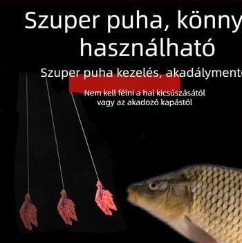 8-szálas PE fonott horgász fővonal látható leaderrel