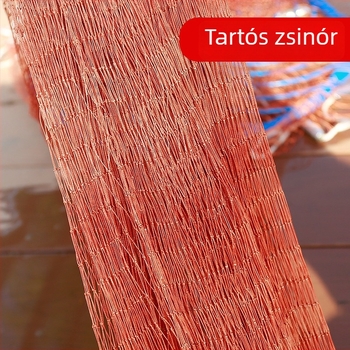 Kör nélküli kézi dobó háló, amerikai stílus, nylon halászháló