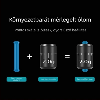 Kézzel készített nylon line rig készlet versenysporthoz
