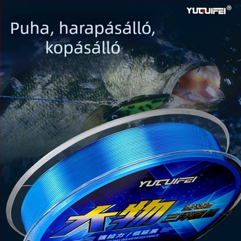 Nylon horgász damil — ultra puha, alacsony nyúlású fő damil, nagy szakítószilárdság