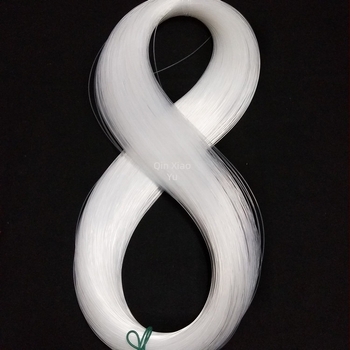 Nylon horgász damil, 0,1–2,0 mm, fehér átlátszó, ruhaszegélyező szál
