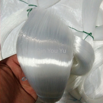 Nylon horgász damil, 0,1–2,0 mm, fehér átlátszó, ruhaszegélyező szál
