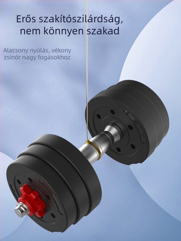 Nylon fő zsinór készlet nyolcas hurokkal verseny- és vadvízi horgászathoz