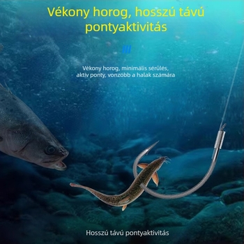 Loach horgászathoz speciális horog-rig alhálóval