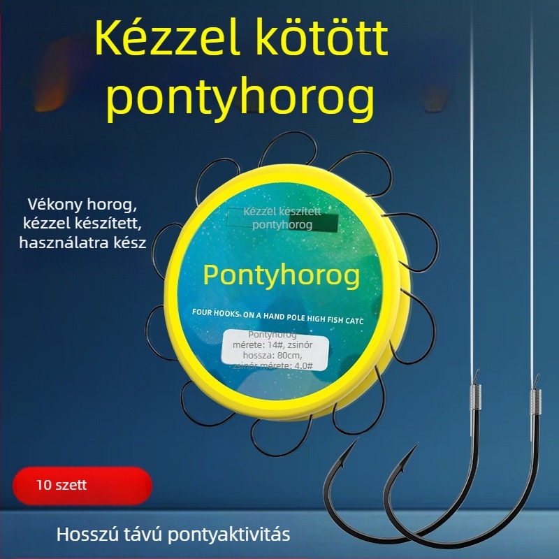 Loach horgászathoz speciális horog-rig alhálóval