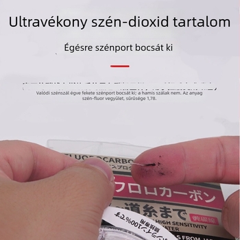 Japán nyers selyem szénvonal doboz-stílusú, ultra-puha vezető a csalihorgokhoz