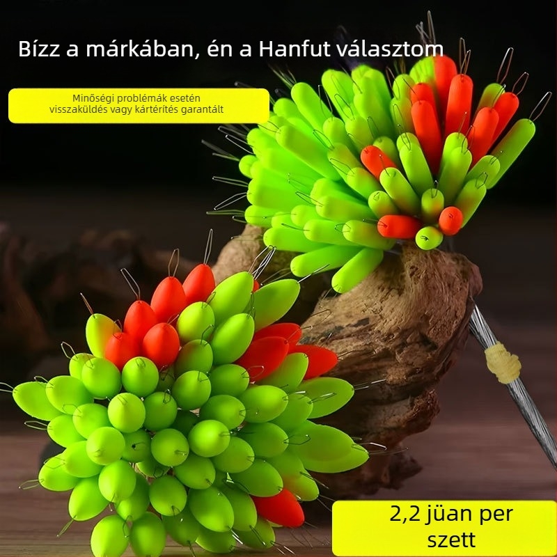Seven-Star úszókészlet horgászathoz — hagyományos kárász úszók, nagy érzékenység, csomag nagykereskedelmi