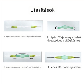 Sanxin önfénylő hétcsillagos úszó éjszakai horgászathoz