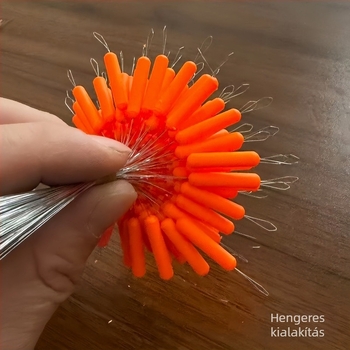 Új narancssárga Sanxin hétcsillagos úszó, fluoreszkáló, hagyományos horgászathoz