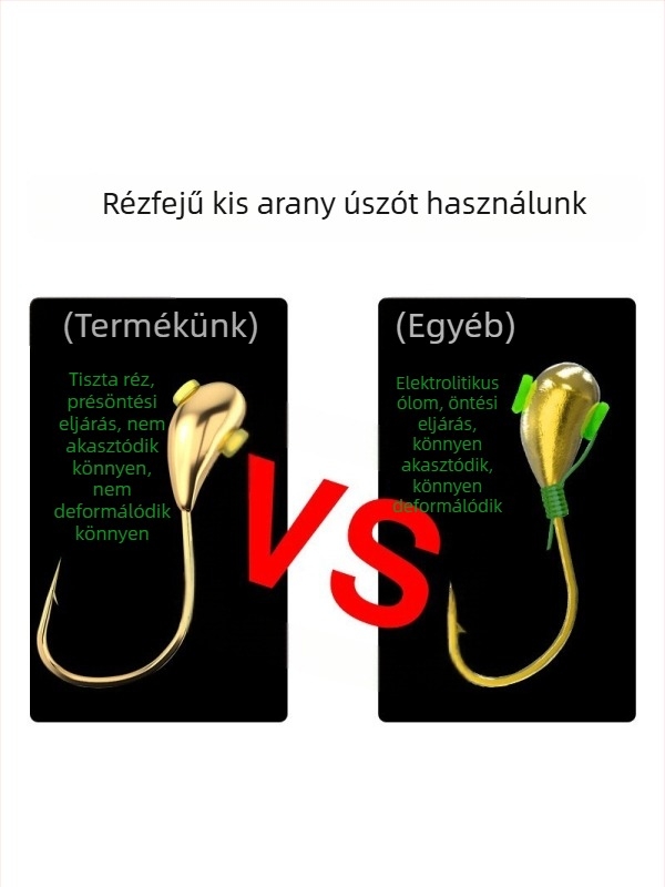 Seven-Star úszó vonal készlet crucian carphoz — teljes fő zsinór készlet nagy látható gyöngyökkel