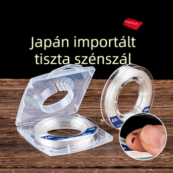 Yukui szénszálas horgászzsinór, magas szakítószilárdságú tengeri horgászathoz mesterséges csaliakkal
