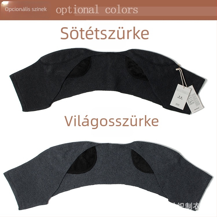 Gyapjú vállmelegítő, kötött, uniszex, őszi–téli