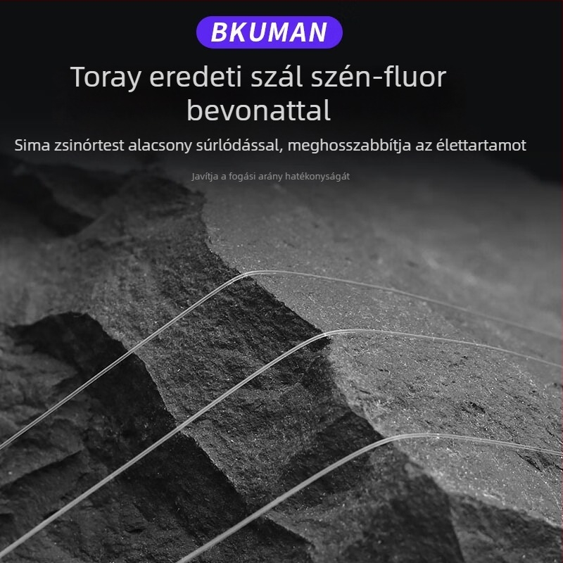 BKUMAN Magas szakítószilárdságú nylons főelő, ultra puha, kopásálló és harapásálló