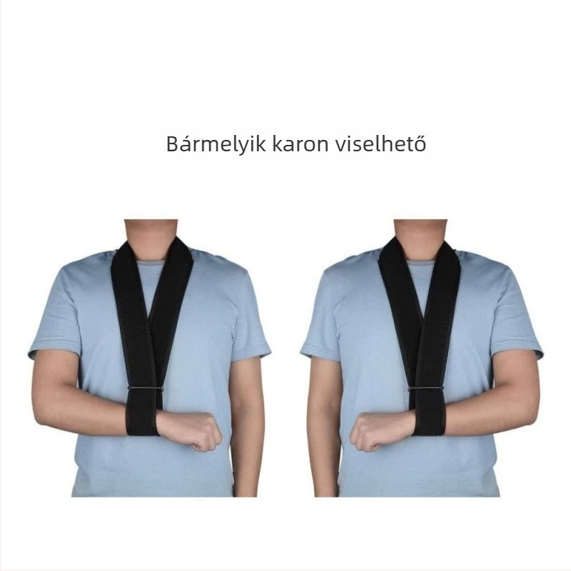 DUOPULE Könnyű nyak-támasztó gallér, egyszerű karhám és lélegző vállpánttal