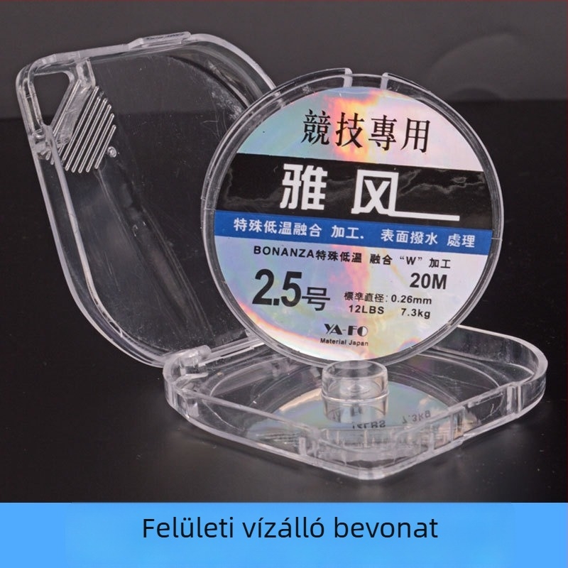 Ya Feng nylon horgász zsinór, 20 m, átlátszó fő zsinór és előke zsinór, univerzális