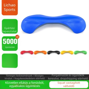 Vastagított vállvédő guggolásokhoz nyakvédővel