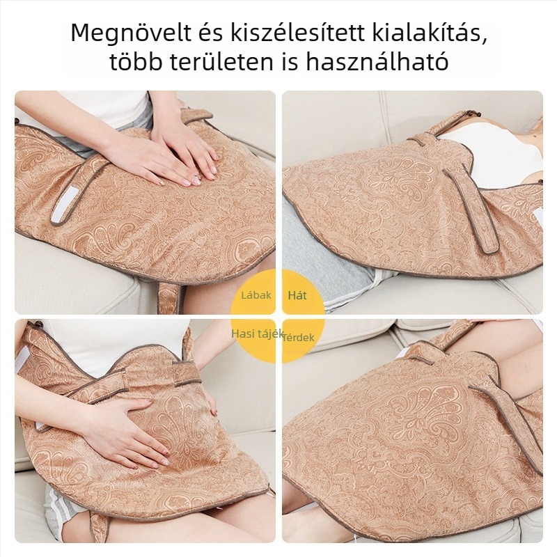 Váll- és nyakmoxibustió melegítő — otthoni elektromos melegítésű tömörítés, hordozható terápiás párna
