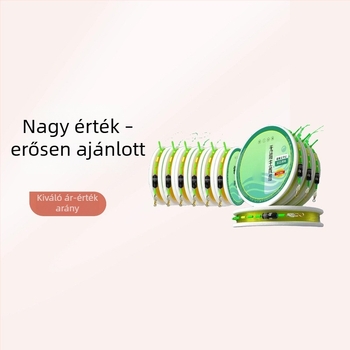 Új prémium csomómentes fő horgász damil készlet, nylonból, kopásálló, megerősített