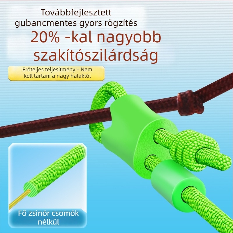 Új prémium csomómentes fő horgász damil készlet, nylonból, kopásálló, megerősített
