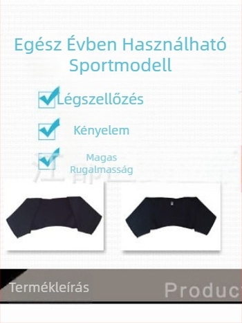 Úszóanyagból készült vállvédő párnák sportvédelmi célra, ízületi támogatás és alvási kényelem