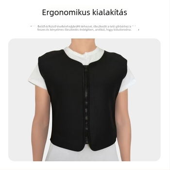 Önmelegítő vállvédő mellény turmalin mágneses terápiával, ujj nélküli