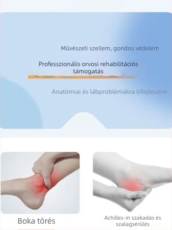 Bokarögzítő ortézis és lábtámasz, védőfelszerelés, hosszú és rövid változatok