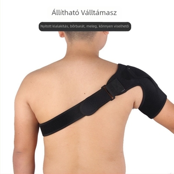 Állítható sportos vállvédő, egyoldali vállvédő