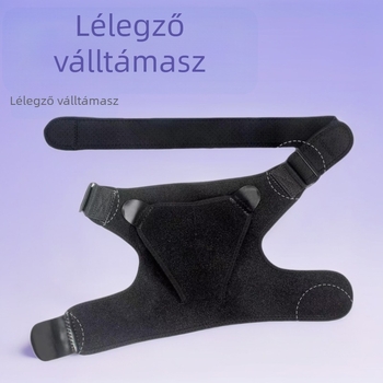 Légáteresztő, állítható vállvédő egy vállra – férfiaknak és nőknek, sportos védőeszköz