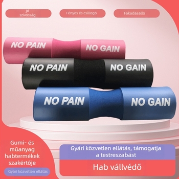Habos vállvédő párna súlyzós edzéshez – nyak- és vállvédelem