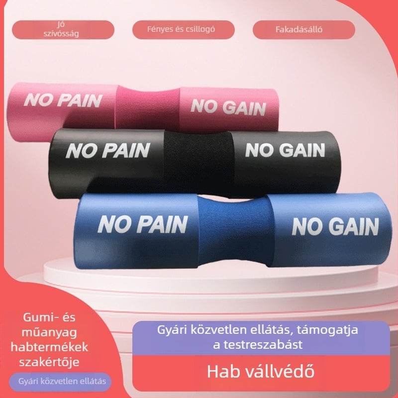 Habos vállvédő párna súlyzós edzéshez – nyak- és vállvédelem