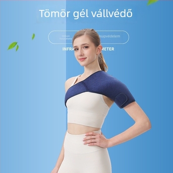 Uniszex szilárd gél hideg- és melegkompressziós vállvédő — vállízületi fájdalom enyhítésére, gél védőfelszerelés