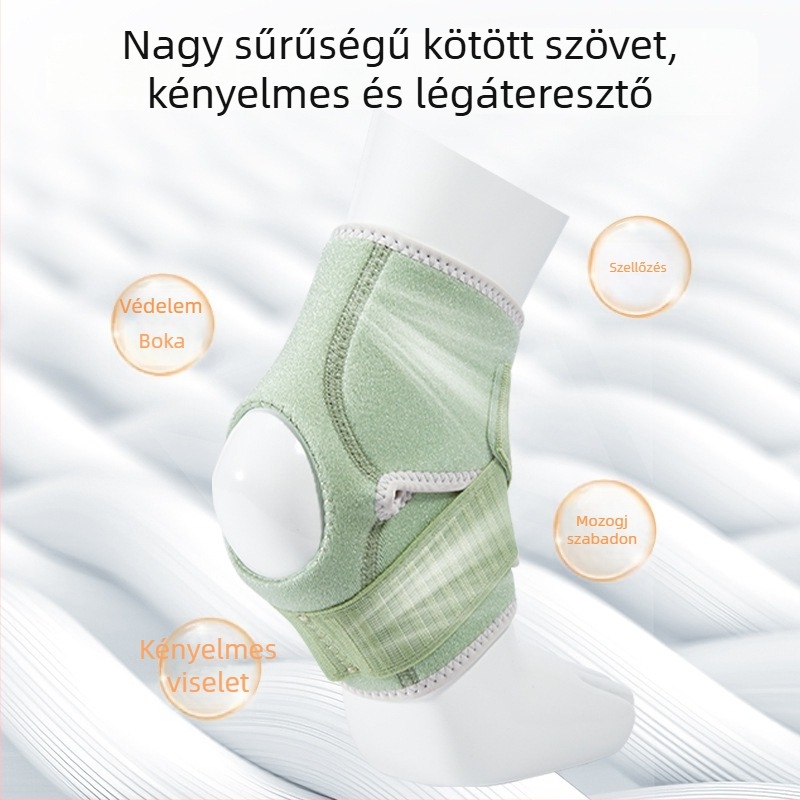 Légáteresztő, megerősített bokarögzítő futáshoz és kosárlabdához